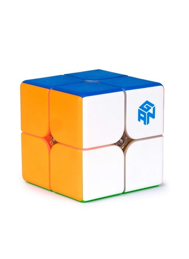 GAN 249 V2, 2x2 Speed Cube Gans Mini Cube Puzzle Toy 2x2x2 Magic Cube 49mm - Image 1